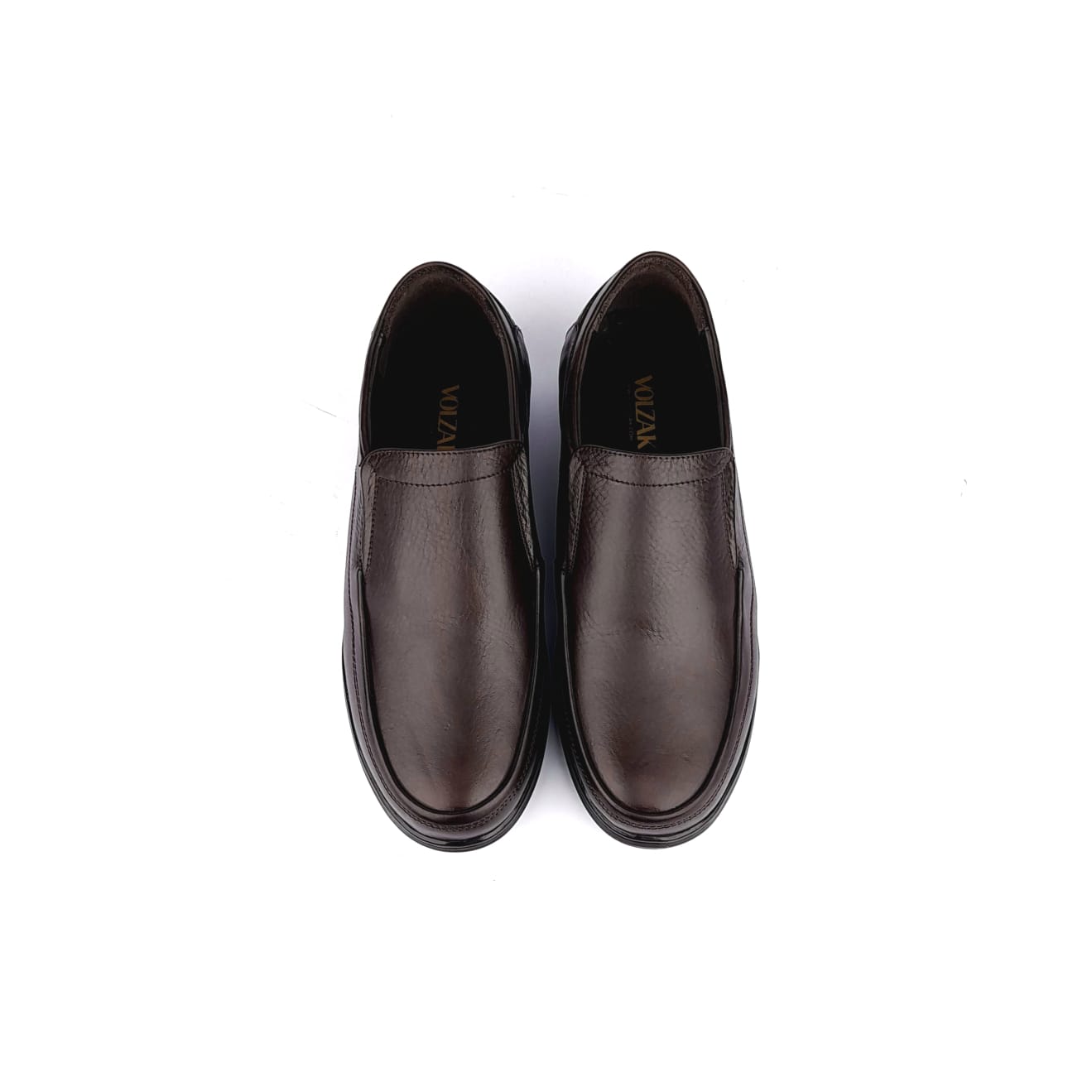 2041 S Chaussure en cuir marron
