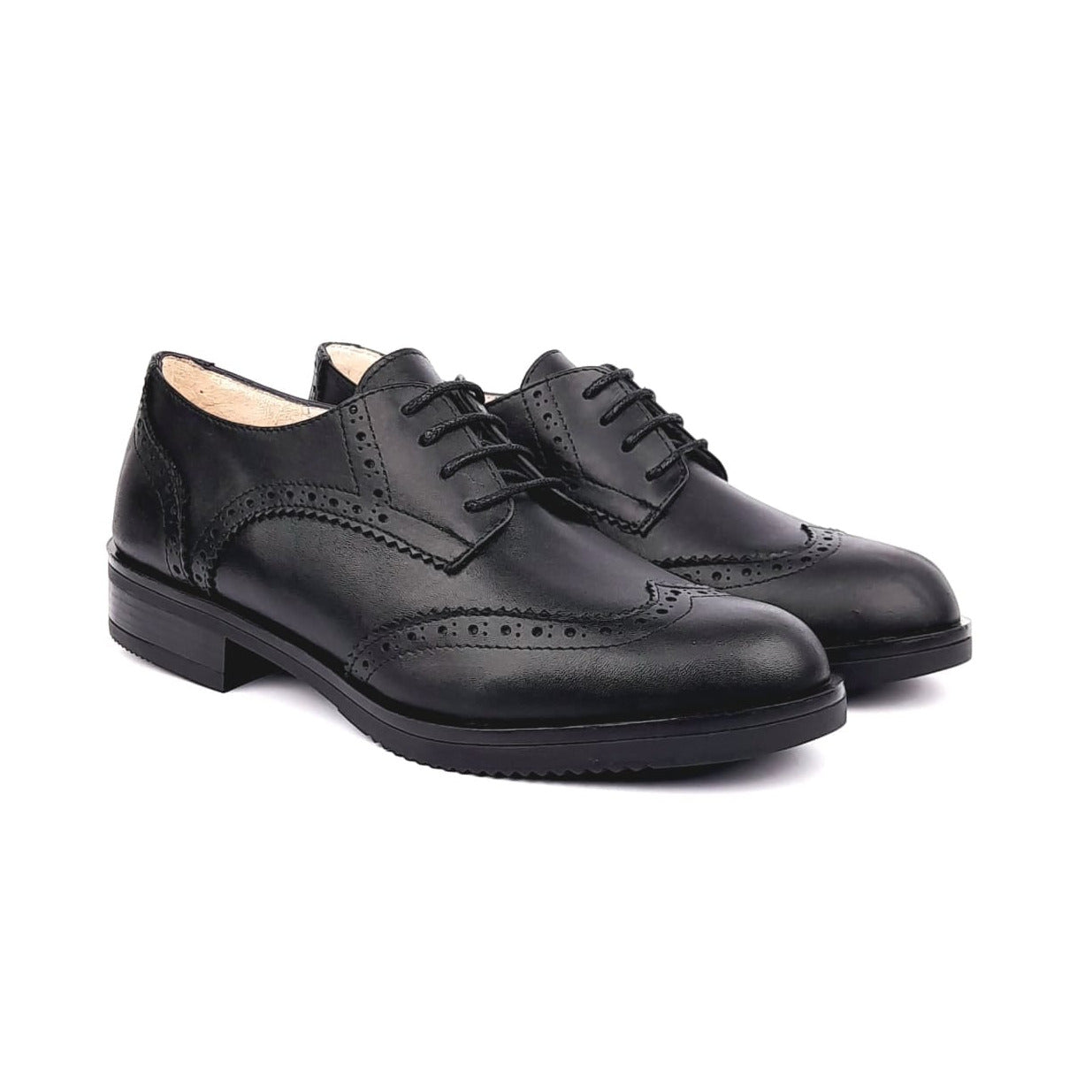 Volzak 865 Chaussure en cuir noir