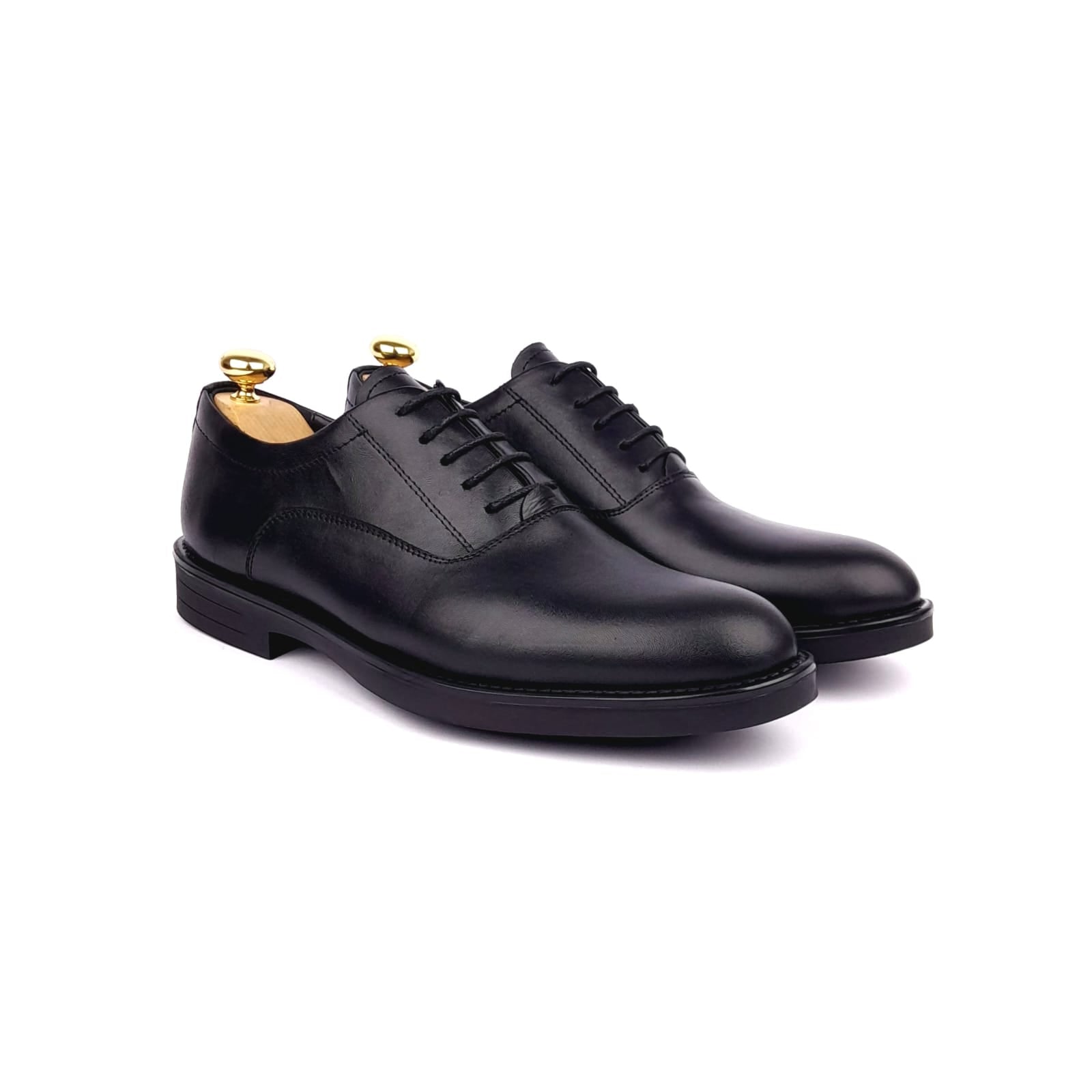 3079 Chaussure cuir Noir