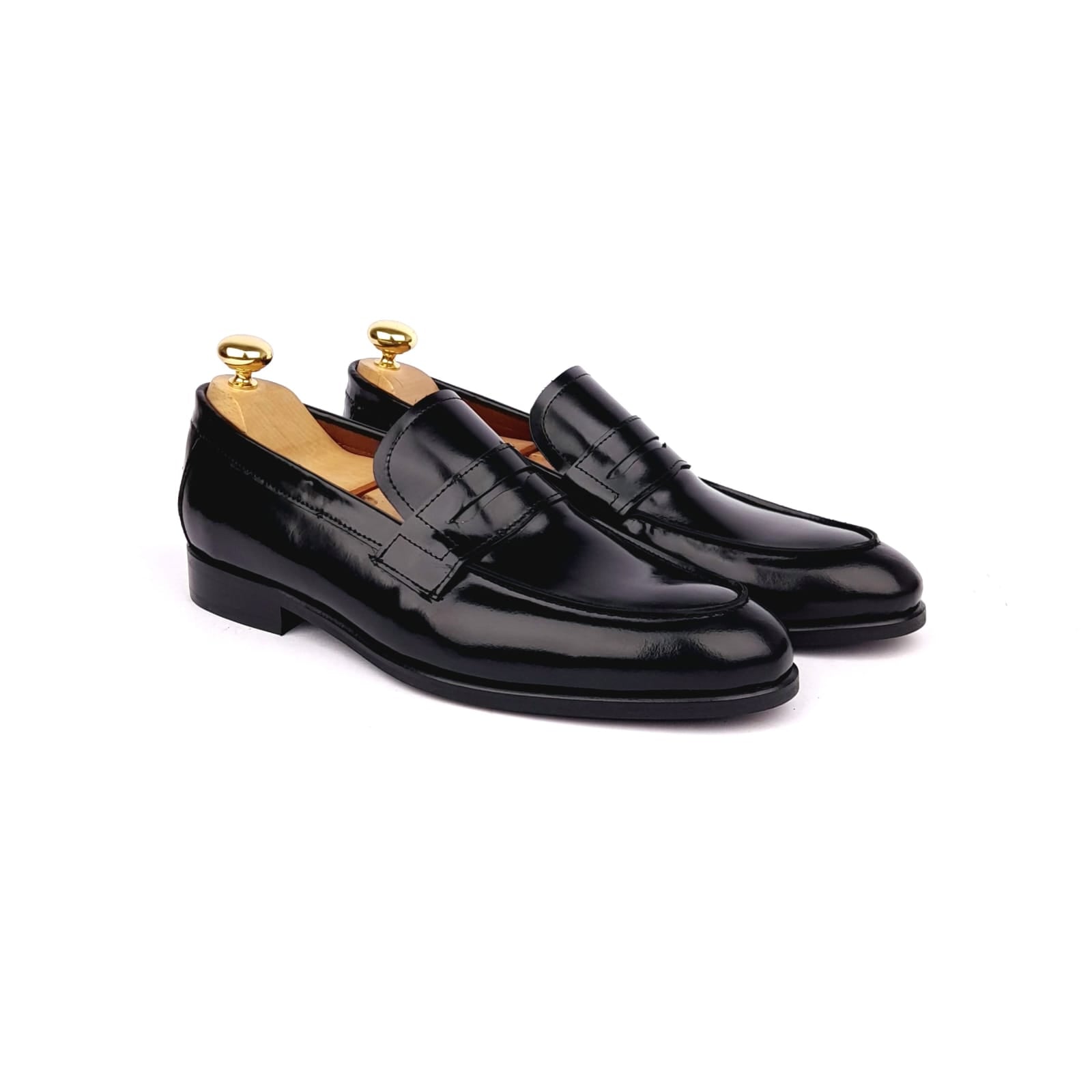 5205 Chaussure cuir Démasquable Noir