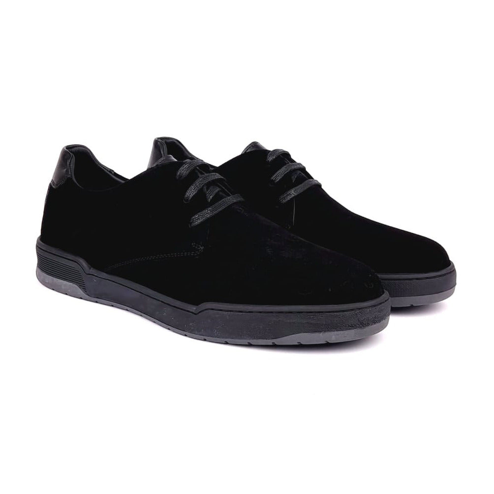 Volzak 5023 Basket en daim Noir