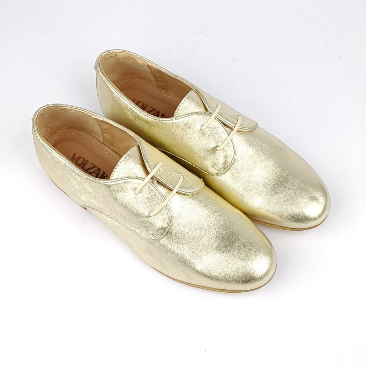 Volzak 125 Chaussure en cuir Doré