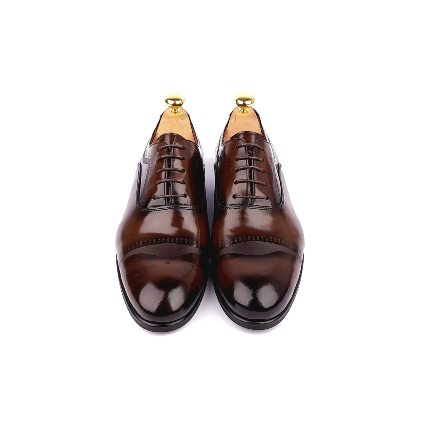 .5110 Chaussure cuir démasquable Marron Vintage