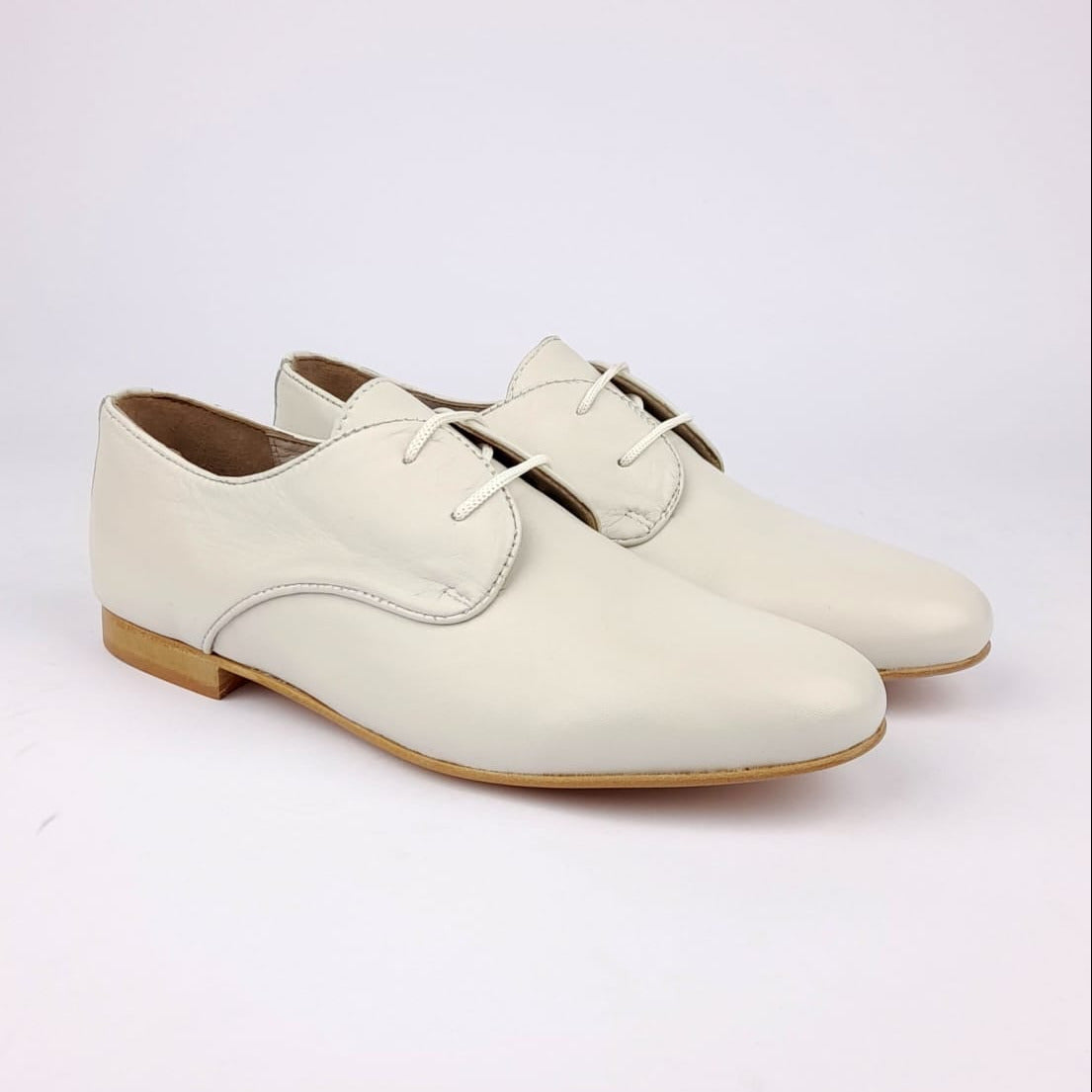 Volzak 125 Chaussure en cuir Blanc
