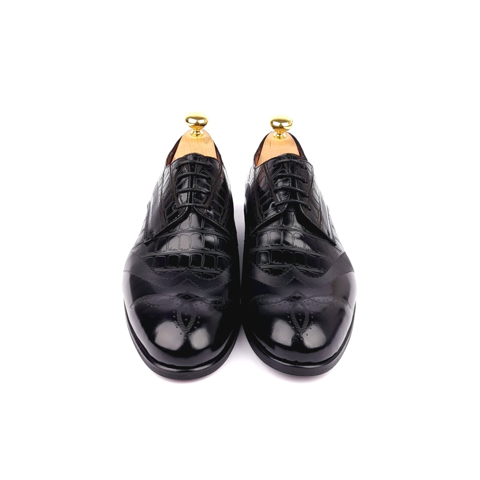 5111 Chaussure cuir démasquable Noir